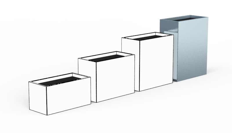 Magnelis höjd 100 cm