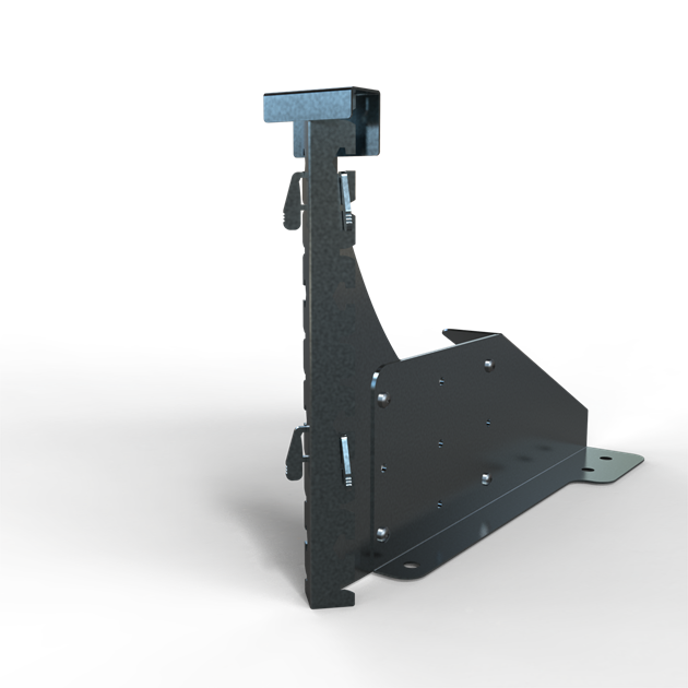 Galvat L-stag komplett