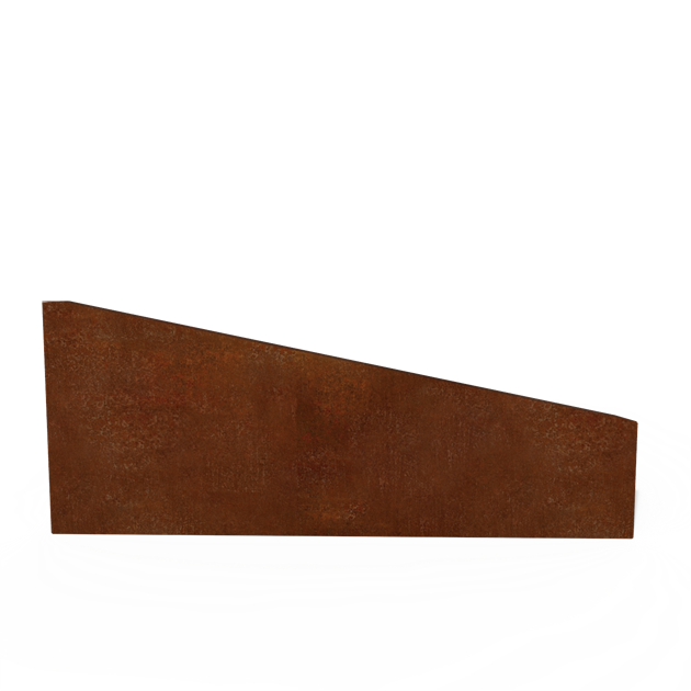 Sida avslut Corten höger