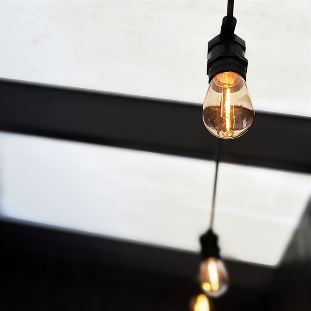 Deco bulb 5-pack, E27 12V (Vintage)